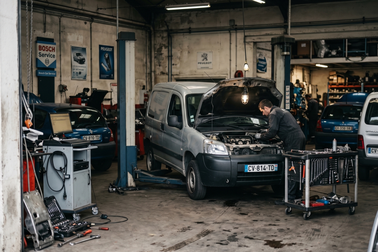 Quand changer courroie distribution Peugeot Partner 1.6 HDI