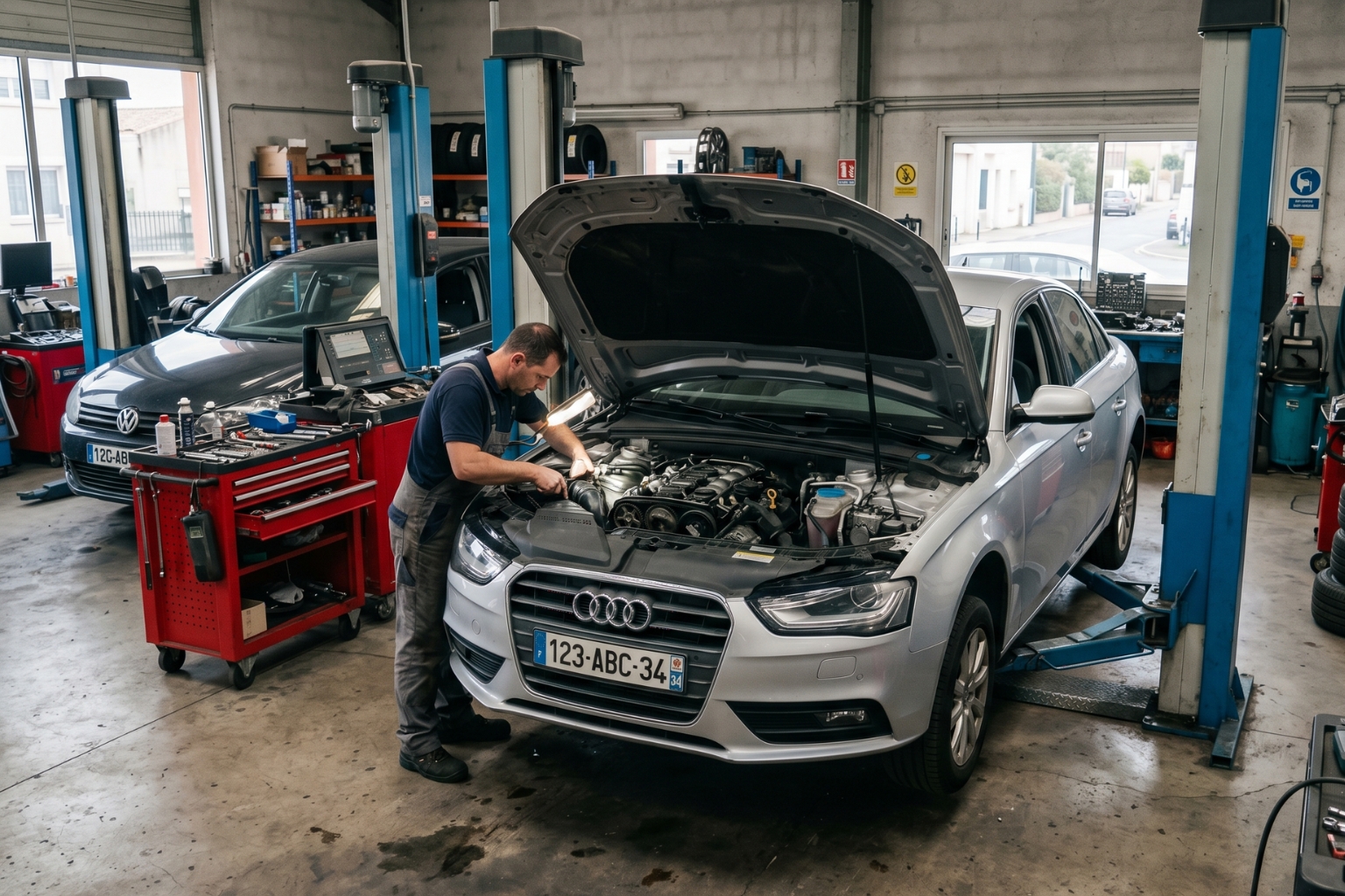 Quand changer la courroie de distribution Audi A4 2.0 TDI