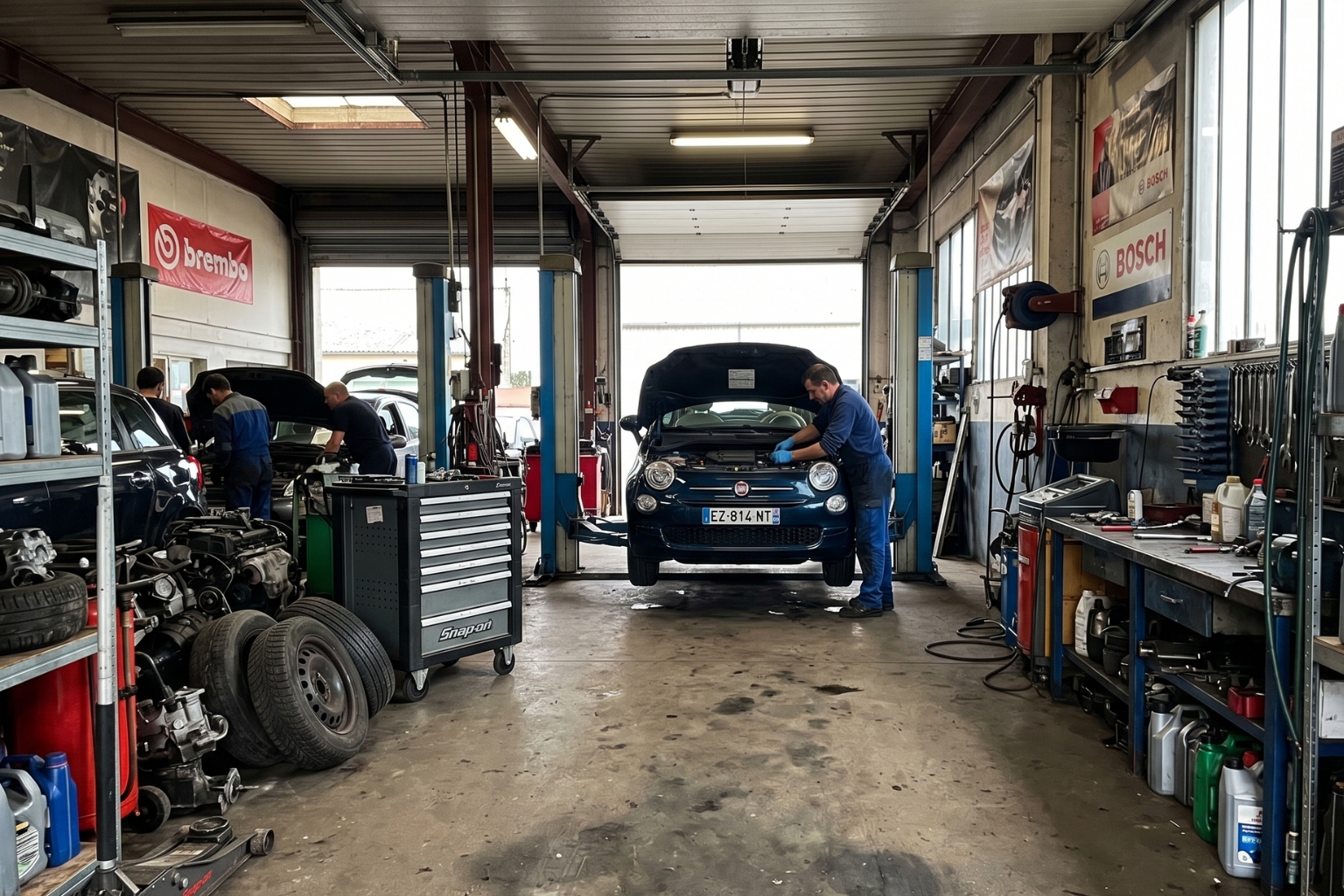 Quand changer la courroie de distribution Fiat 500 essence
