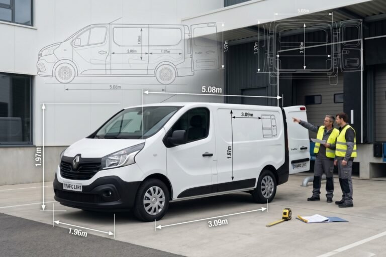Dimensions du Renault Trafic