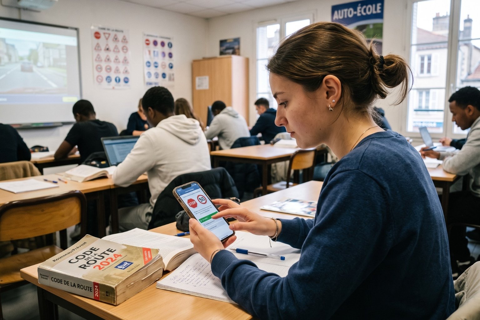 Combien coûte le code en auto-école