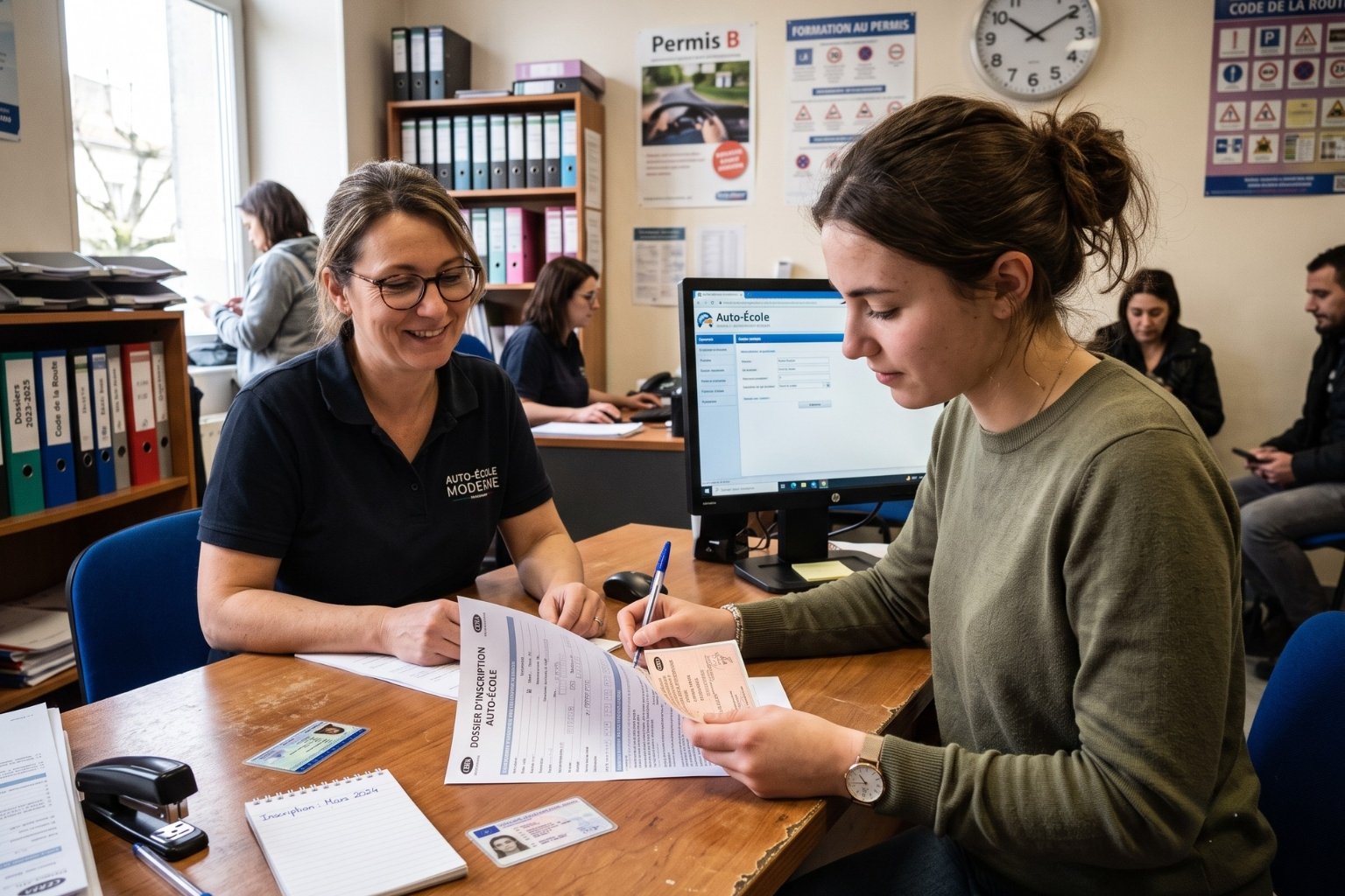Combien de temps est valable une inscription en auto-école